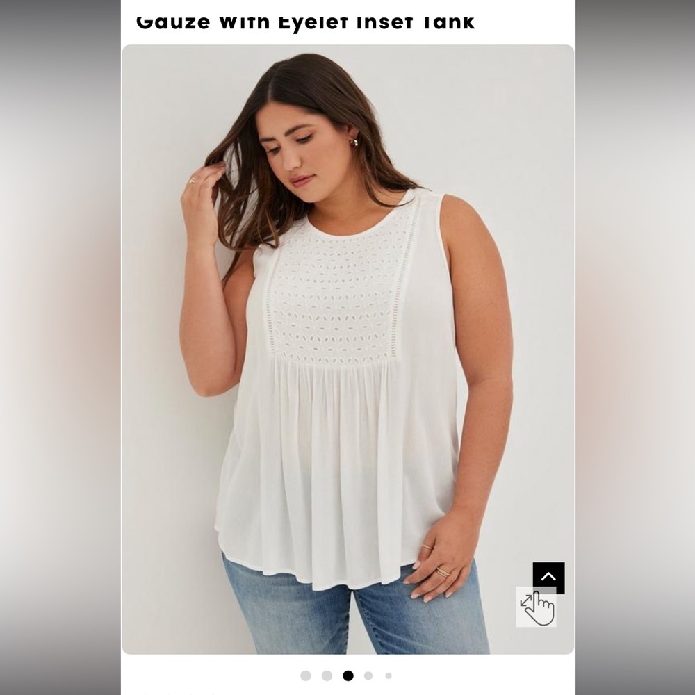 Torrid Plus size Sleeveless Blouse